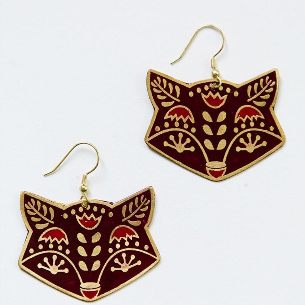 Mata Traders Fox Trot Earrings